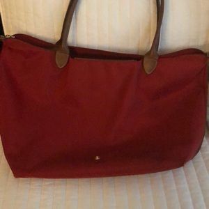 Large Red LongChamp
